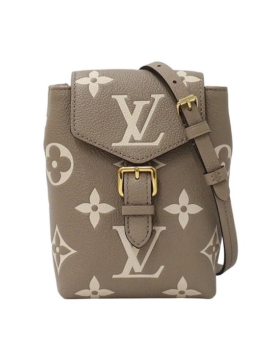 Louis Vuitton Bicolor Monogram Empreinte Tiny Backpack Tourterelle Cles Beige main image 4